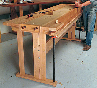 Woodworking Workbench Plans Free  Woodworker Plans
