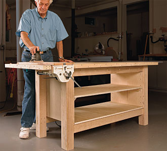 woodworking bench blueprints
