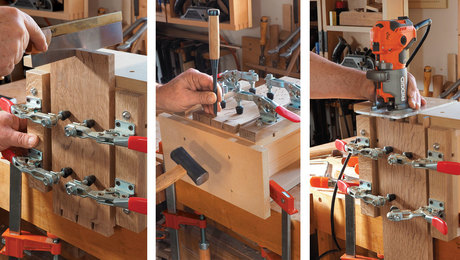 All-in-one workstation for dovetails
