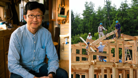 Tak Yoshino builds Mt. Fuji Wood Culture Society next to the forest of Mt. Fuji