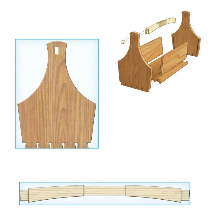 Light, Sturdy Dovetailed Tote - FineWoodworking