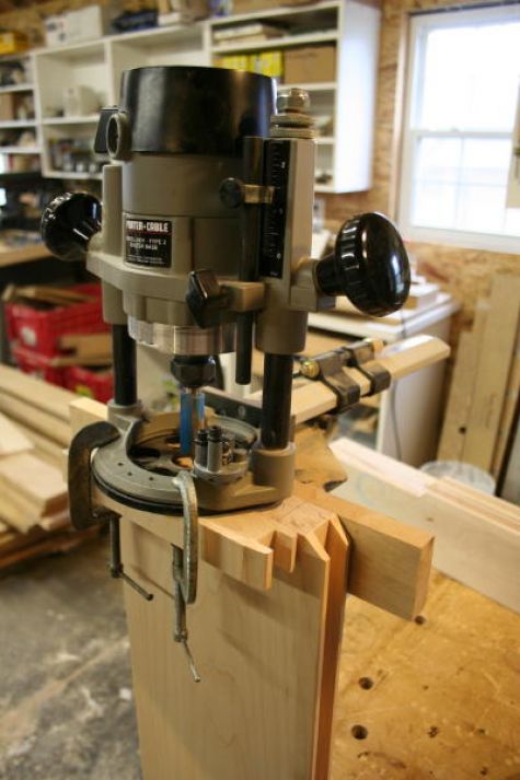 routing mortises for a loose tenon; domino joint with a router