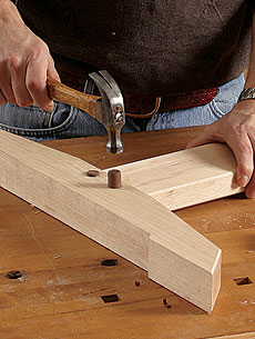 Pegged Mortise and Tenon Joint