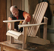Assembling an Adirondack Chair - FineWoodworking