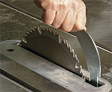 2005 - Riving knives become standard in the US