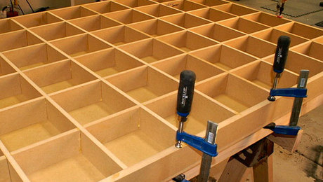 torsion box assembly table