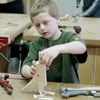 T-rex kids woodworking project plans; woodworking for kids; easy, fun, kid friendly woodworking craft